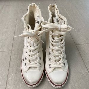 Ash Canvas studded heels